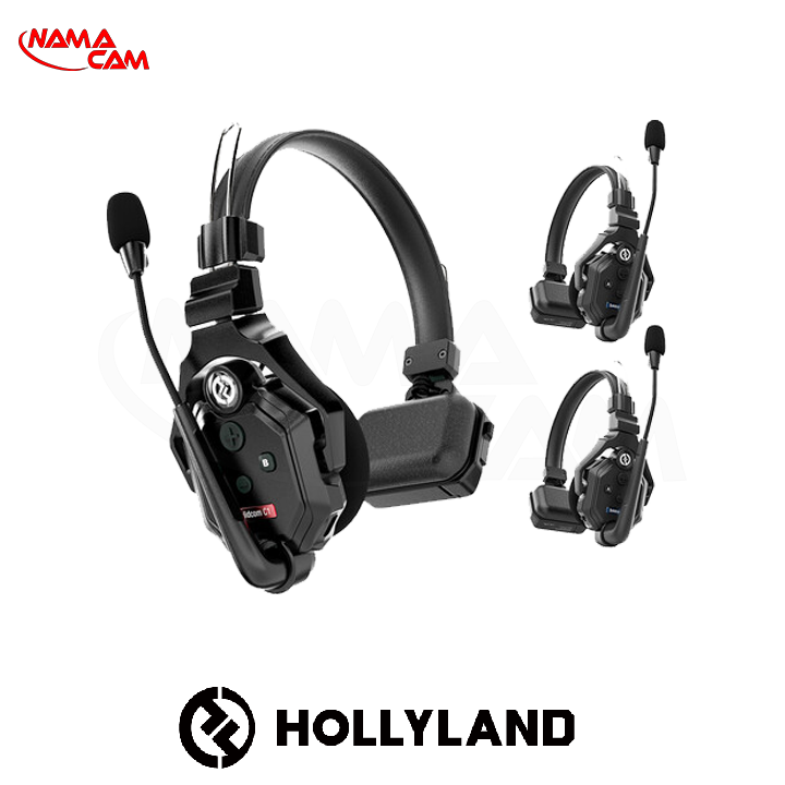 هدست وایرلس 3 تایی هالی‌لند Hollyland Solidcom C1-3S /نماکم