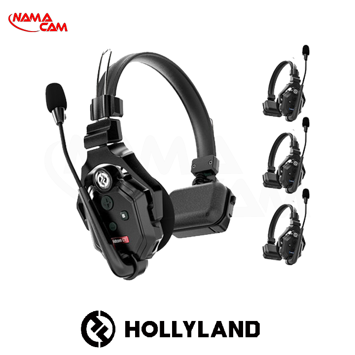 هدست وایرلس 4 تایی هالی‌لند Hollyland Solidcom C1-4S /نماکم