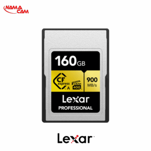 کارت حافظه لکسار 160 گیگ CFexpress تایپ A سری طلایی - Lexar CFexpress 160G/نماکم