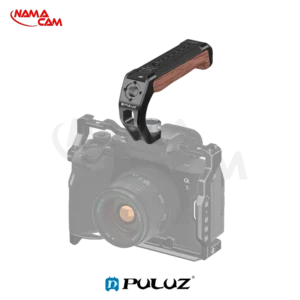 دسته فلزی و چوبی کیج دوربین - پلوز Metal Wooden Top Handle with Cold Shoe/نماکم