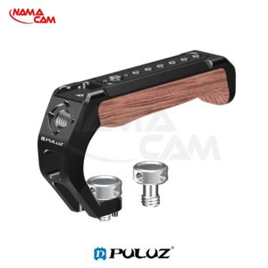 دسته فلزی و چوبی کیج دوربین – پلوز Metal Wooden Top Handle with Cold Shoe