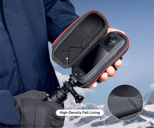 کیف حمل تلسین برای دوربین اکشن Insta360 X4/X5/نماکم