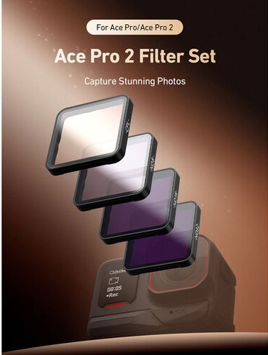 ست فیلتر ND8/ ND16/ ND32/ CPL تلسین برای دوربین Ace Pro و Insta360 Ace Pro 2/نماکم