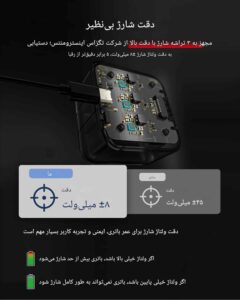 شارژر سه تایی Insta 360 Ace Pro 2 با صفحه نمایش و هوشمند - SYMIK/نماکم