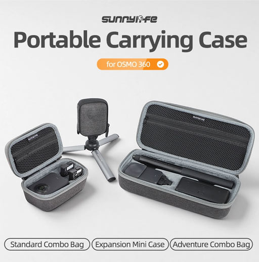 کیف قابل حمل دوربین DJI Osmo 360 – سانی – Bag Accessories for OSMO 360/نماکم