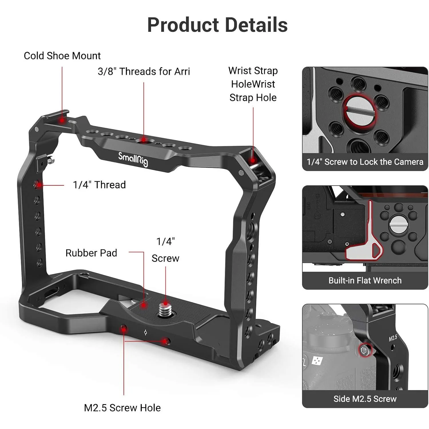 Cage for Sony a7 III/a7R III/a9/نماکم