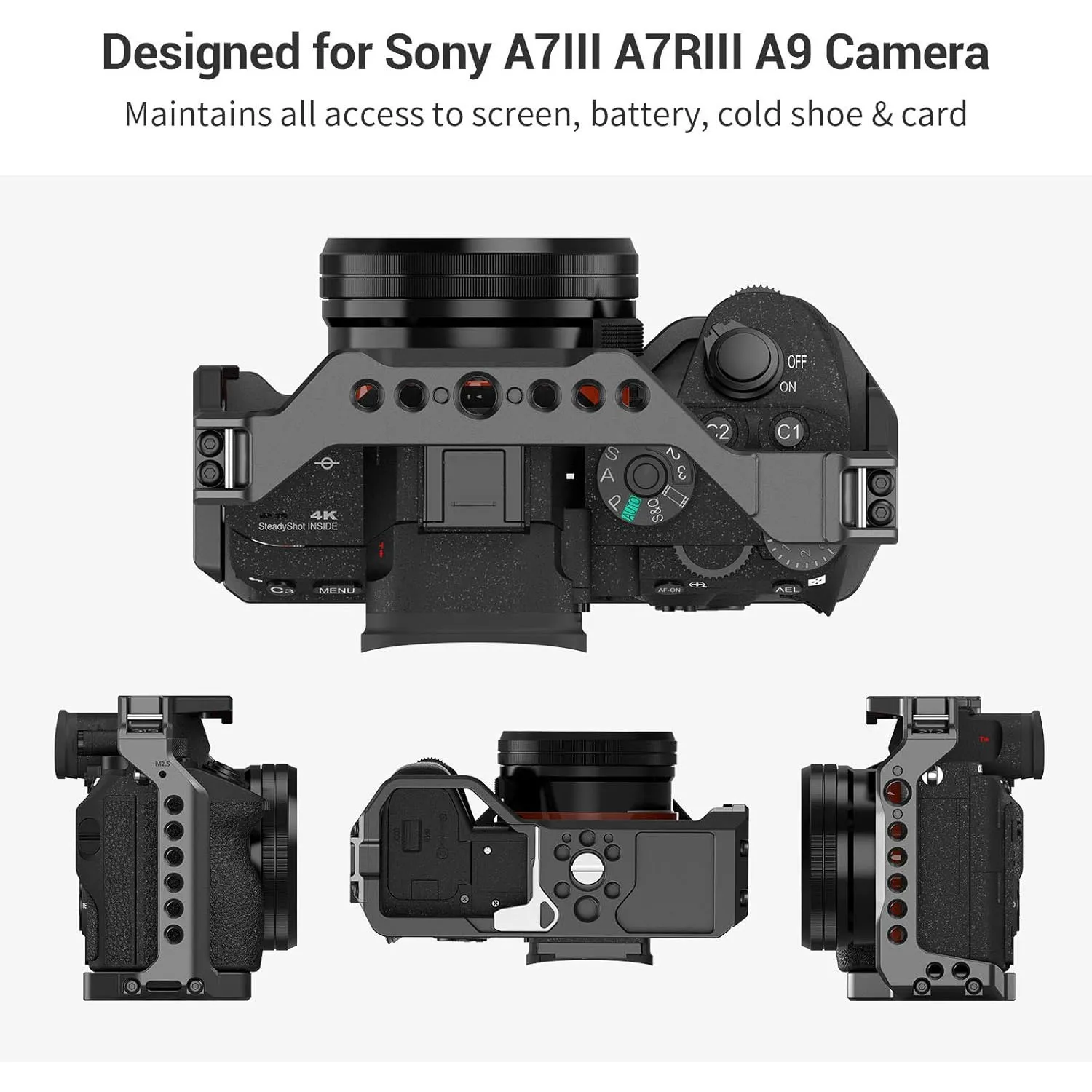SmallRig Light Cage for Sony a7 III/a7R III/a9/نماکم