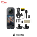 کیت موتورسواری دوربین اکشن اینستا 360 X5 مدل Motorcycle Bundle/نماکم
