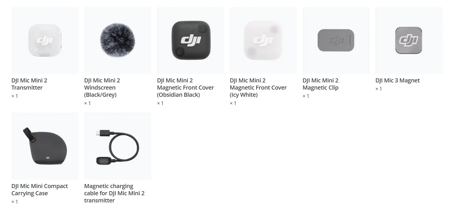 DJI Mic Mini 2 Transmitter/نماکم